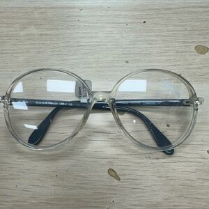 Silhouette Clear Round Glasses
